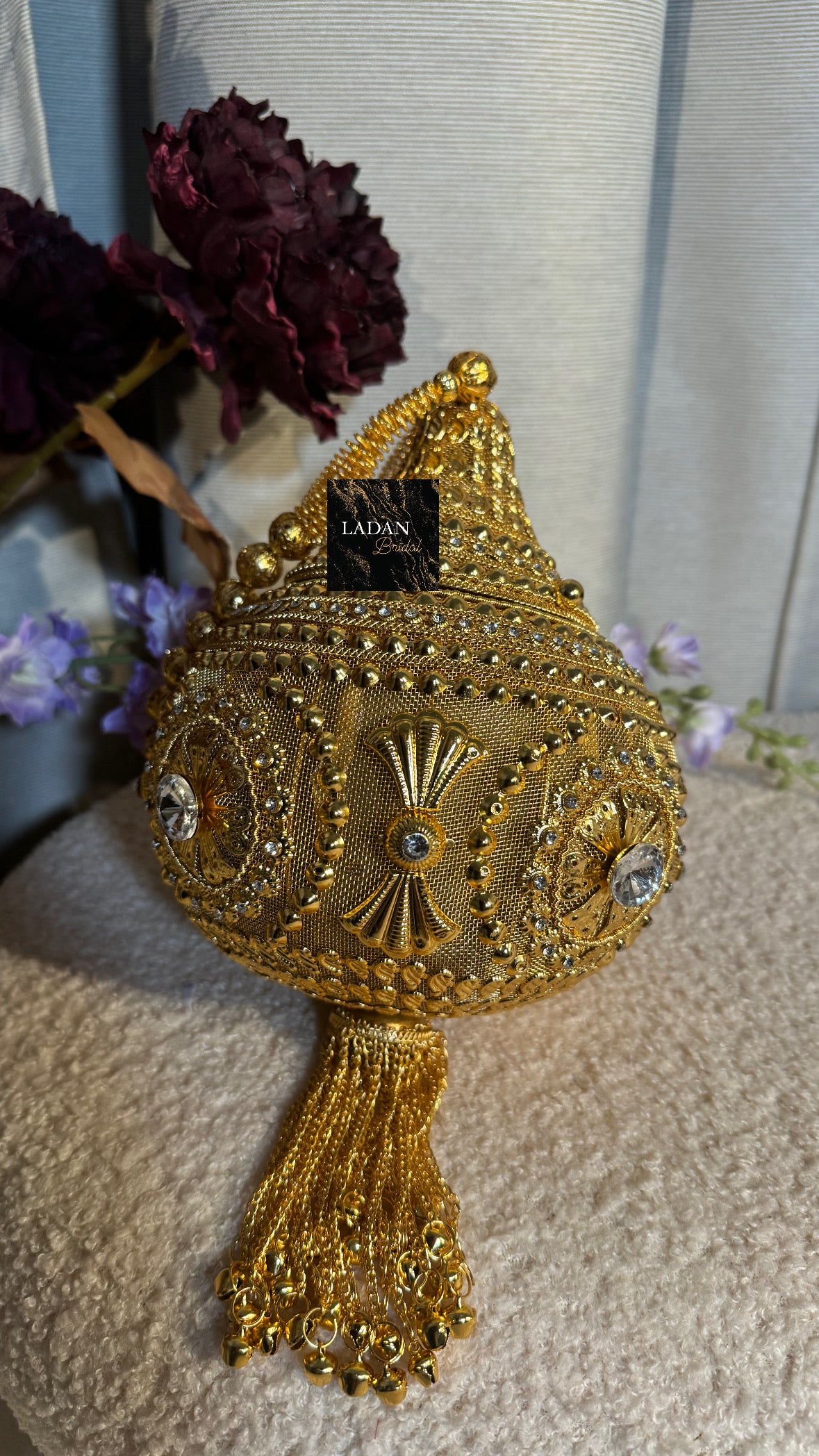 Gold Bridal Bag