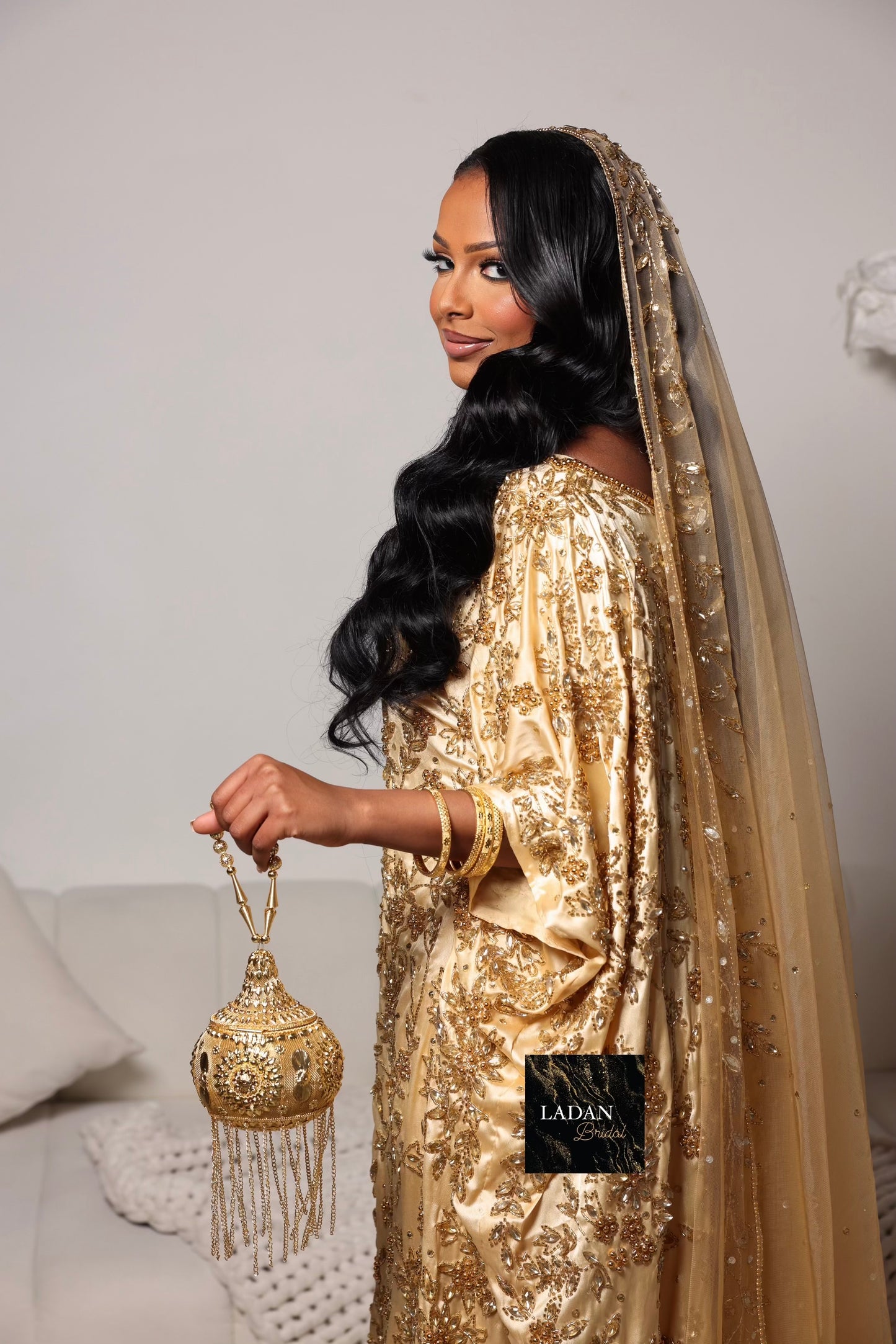 Sabrina Bridal Dirac - Beige Gold