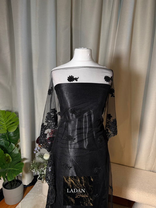 Pearl Lace Dirac | Black