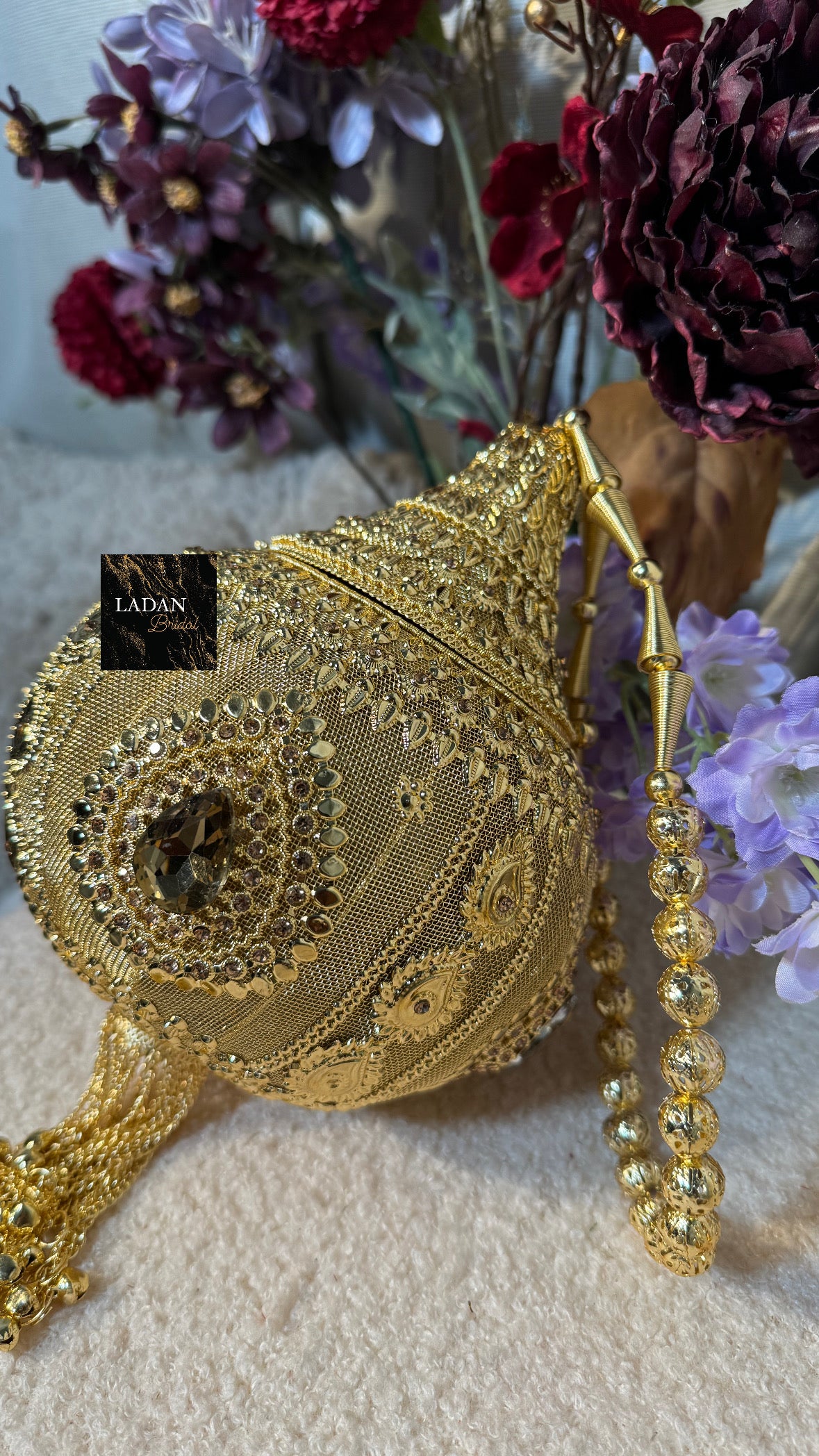 Gold Bridal Bag