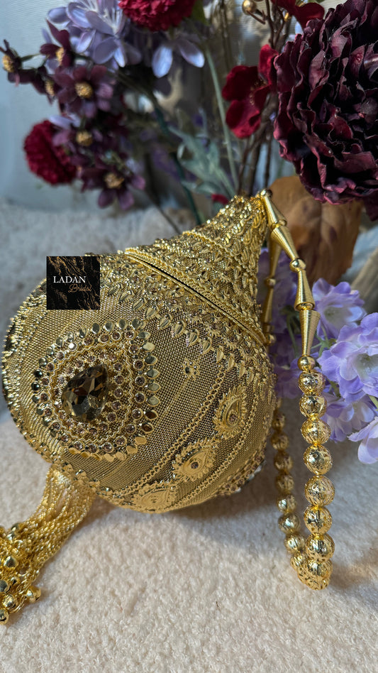 Gold Bridal Bag