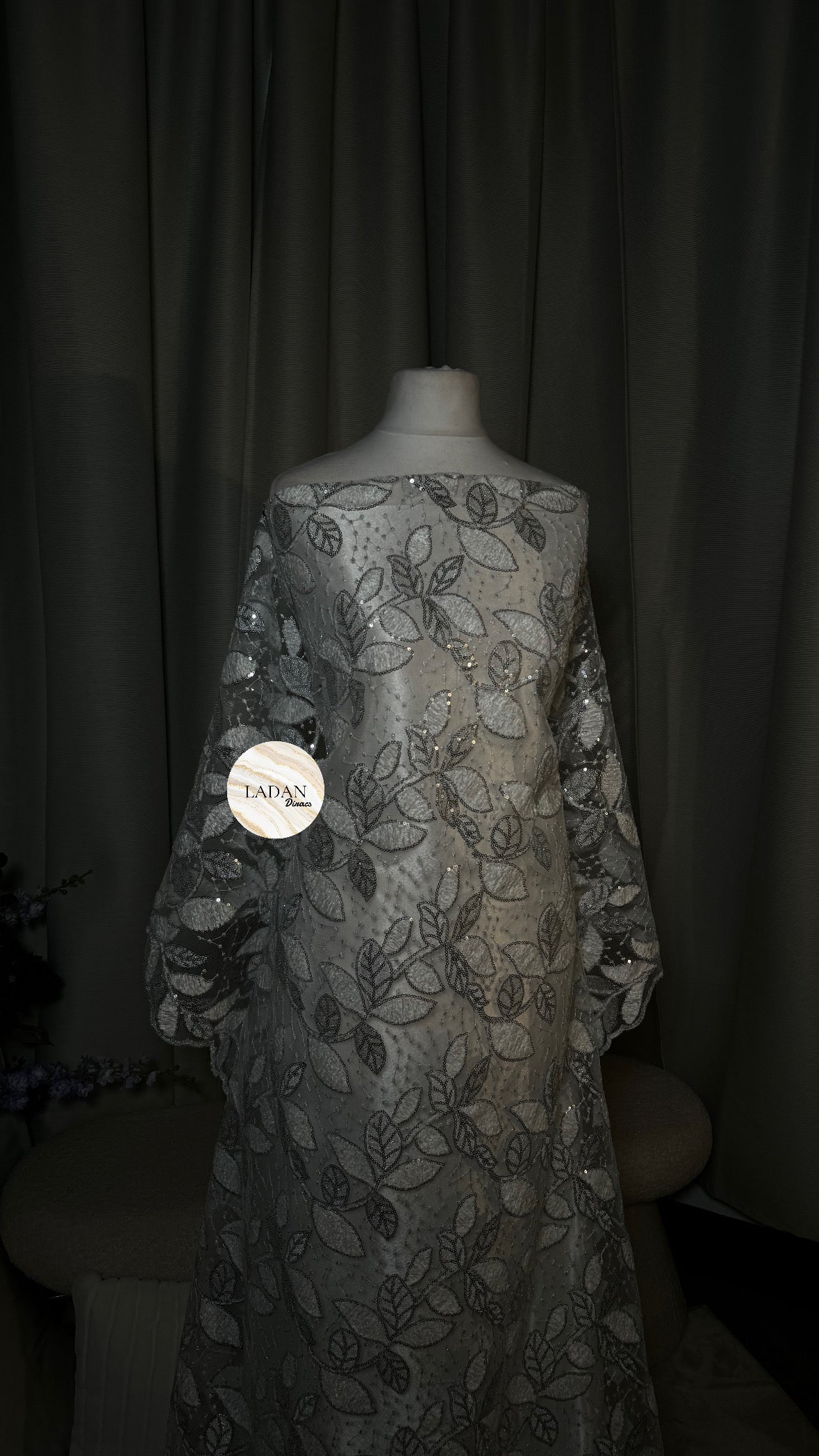 White Leaf Lace Dirac Set