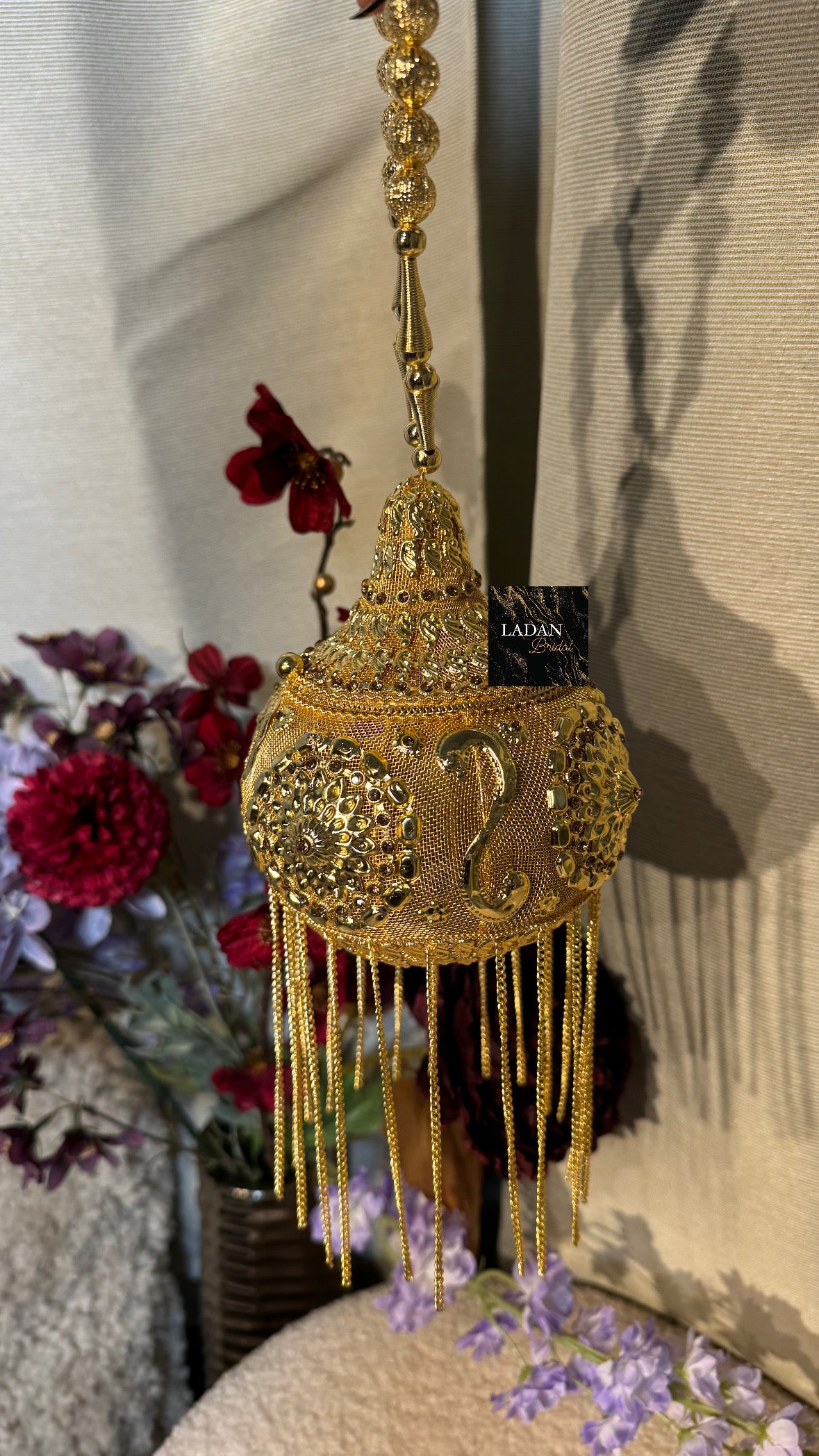 Mini Gold Bridal Bag