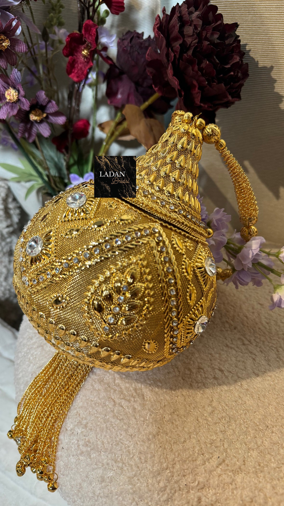 Gold Bridal Bag