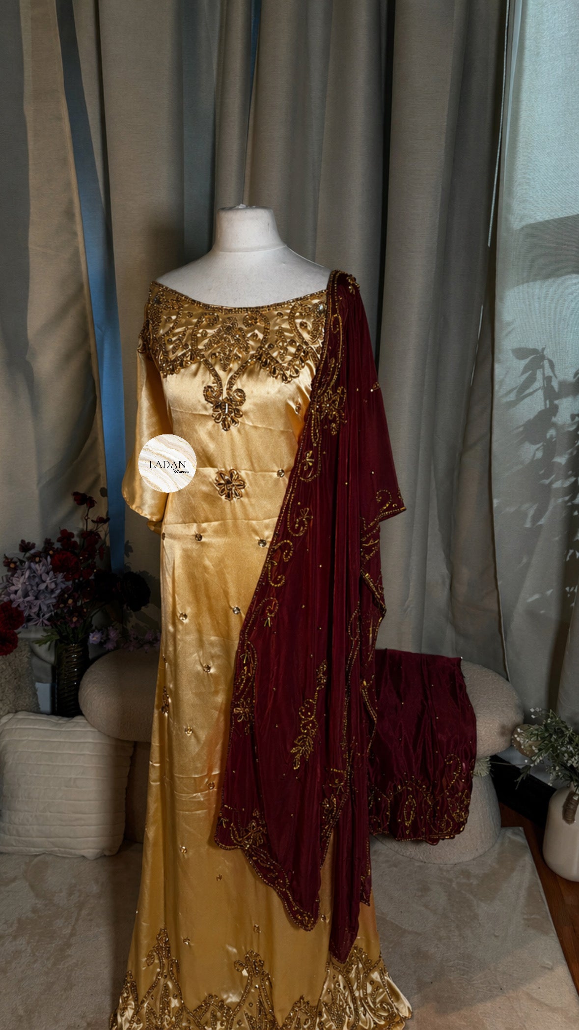 Luxury Embroidered Bridesmaids Sets