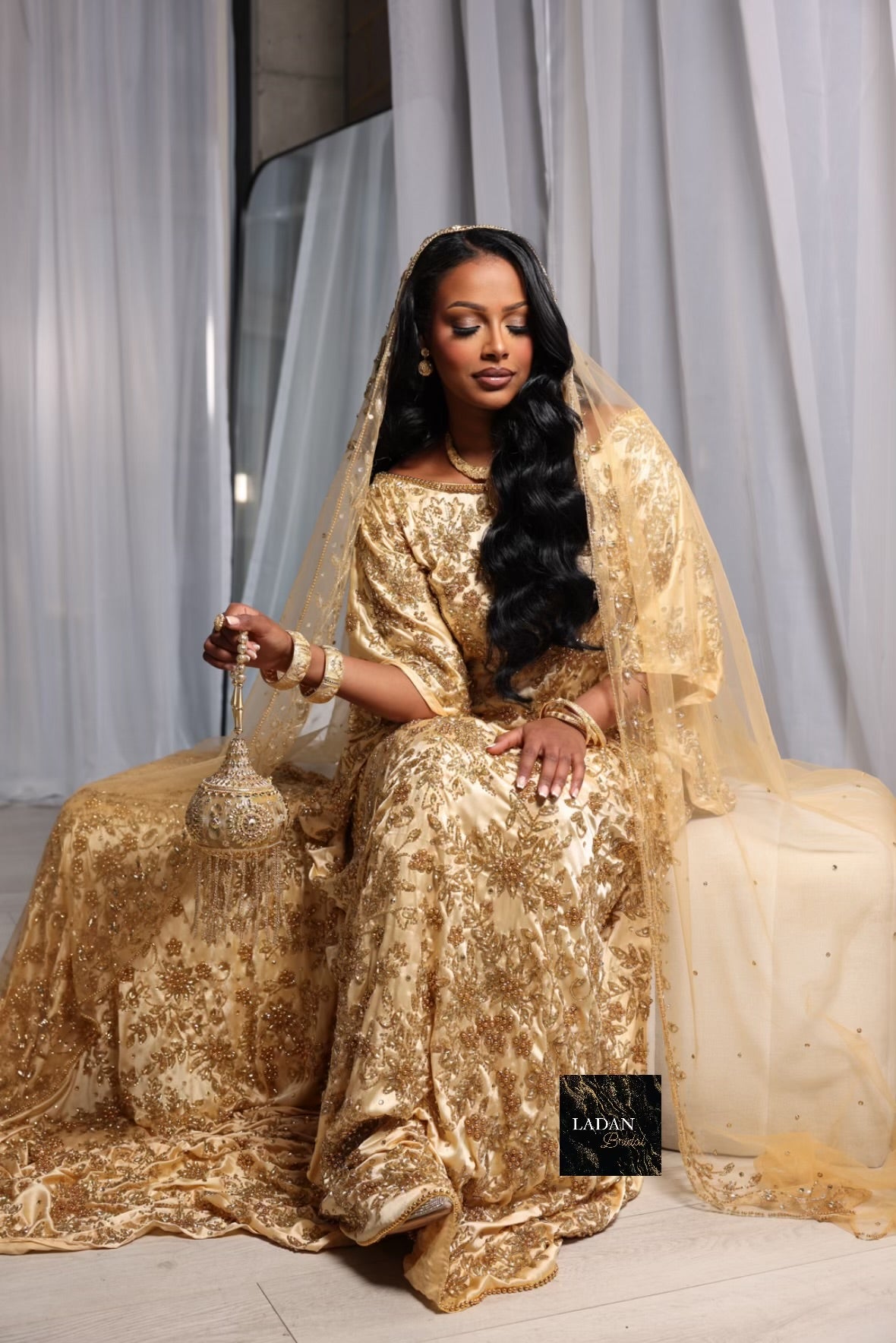 Sabrina Bridal Dirac - Beige Gold