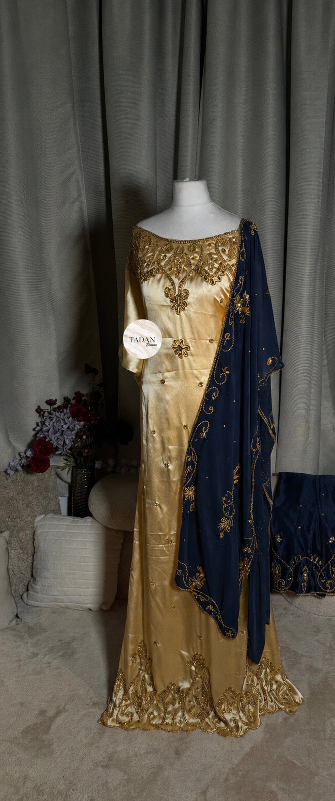 Luxury Embroidered Bridesmaids Sets