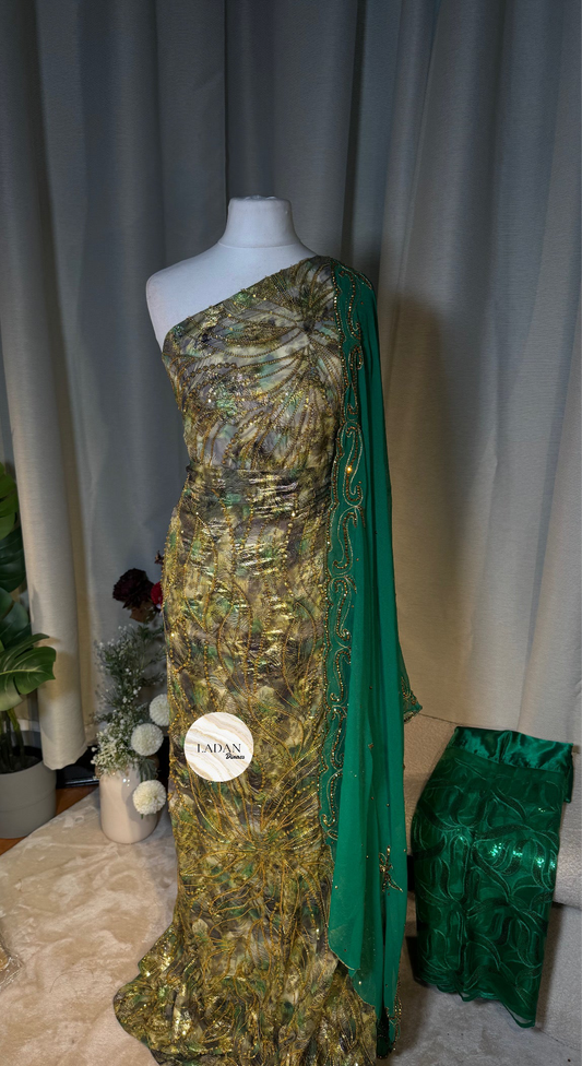 Willow Leaf Stone Dirac Collection| Green