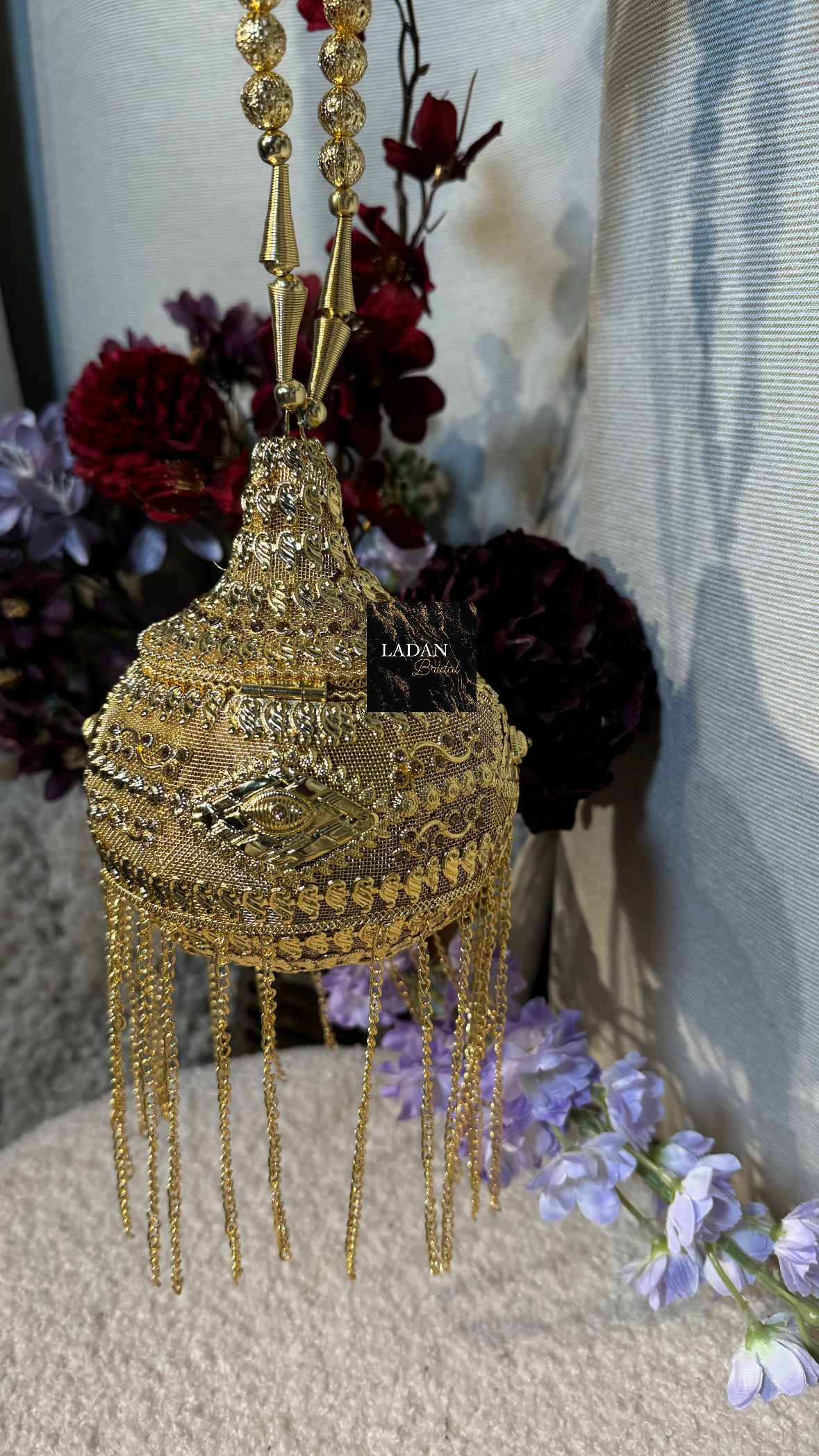 Mini Gold Bridal Bag