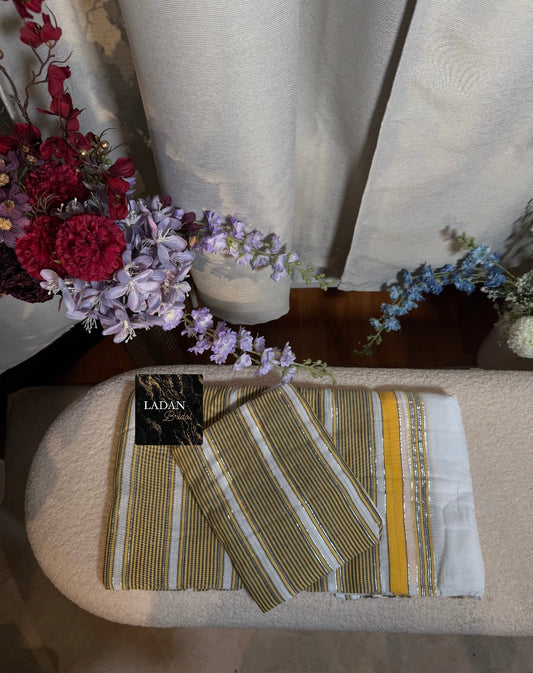 Hido Iyo Dhaqan - White & Yellow