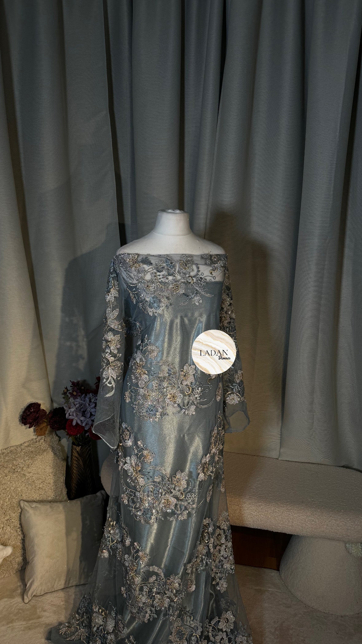 Luxury Lace Dirac | Turquoise