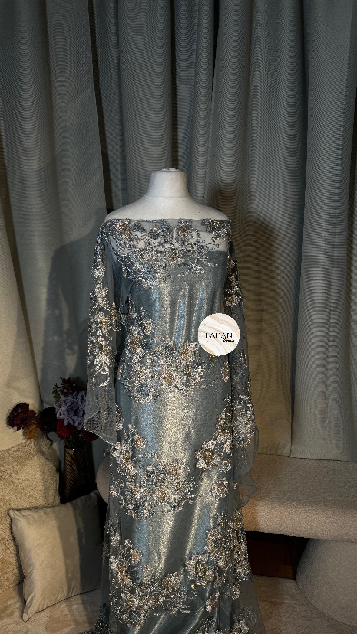 Luxury Lace Dirac | Turquoise