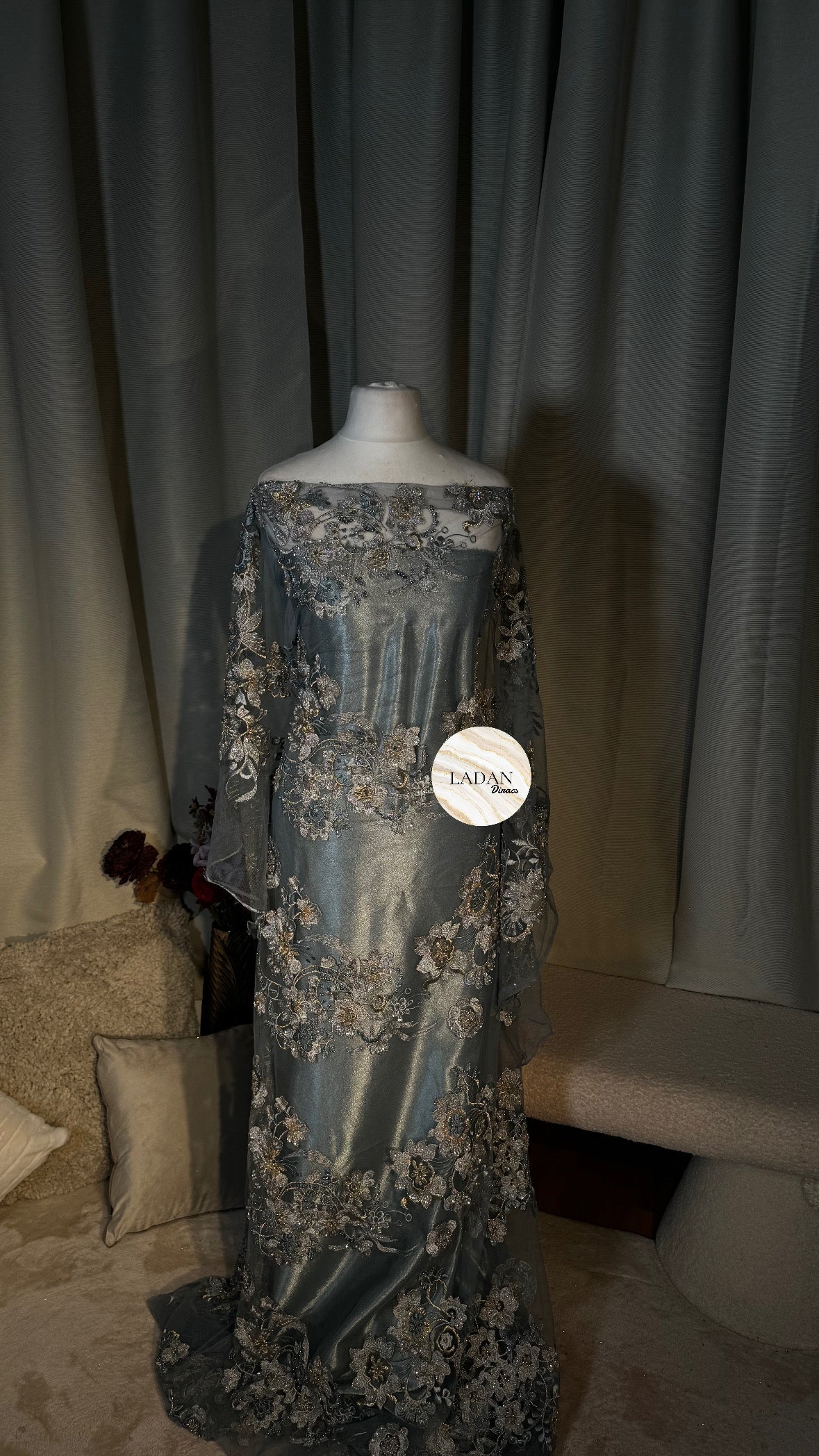 Luxury Lace Dirac | Turquoise