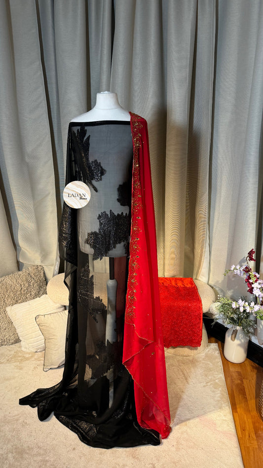 Faransawi Dirac | Black & Red