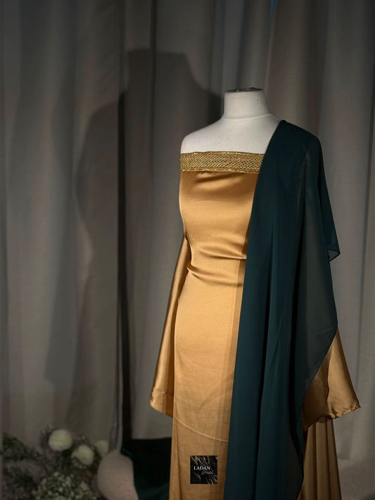 Silk Bridesmaids Sets | Gold