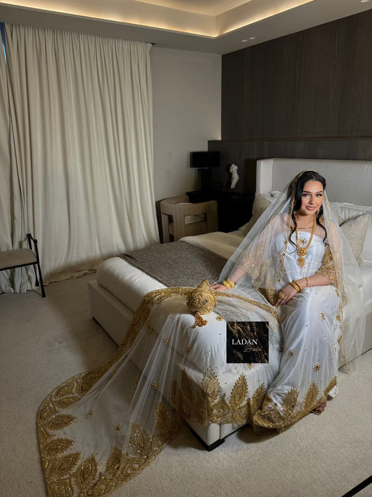 Aisha Bridal Dirac - White