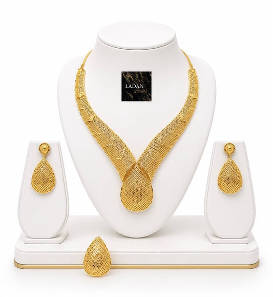 Gold Jewellery Set