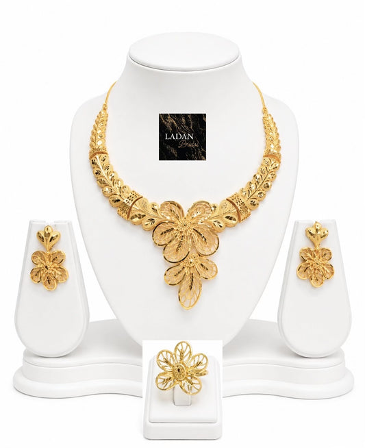 Gold Jewellery Set