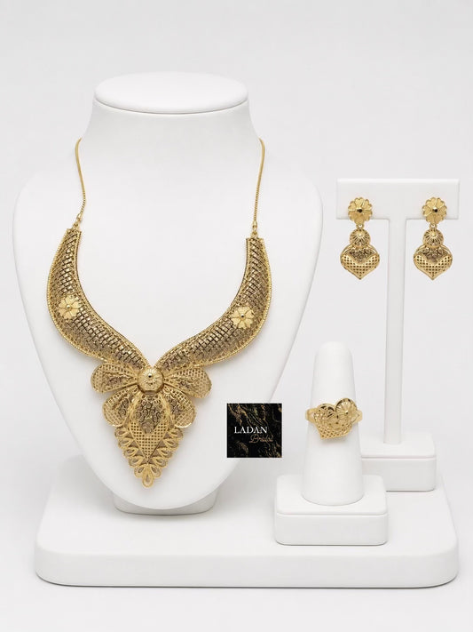 Gold Jewellery Set